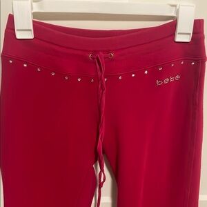 bebe Rhinestone-Accent Pants